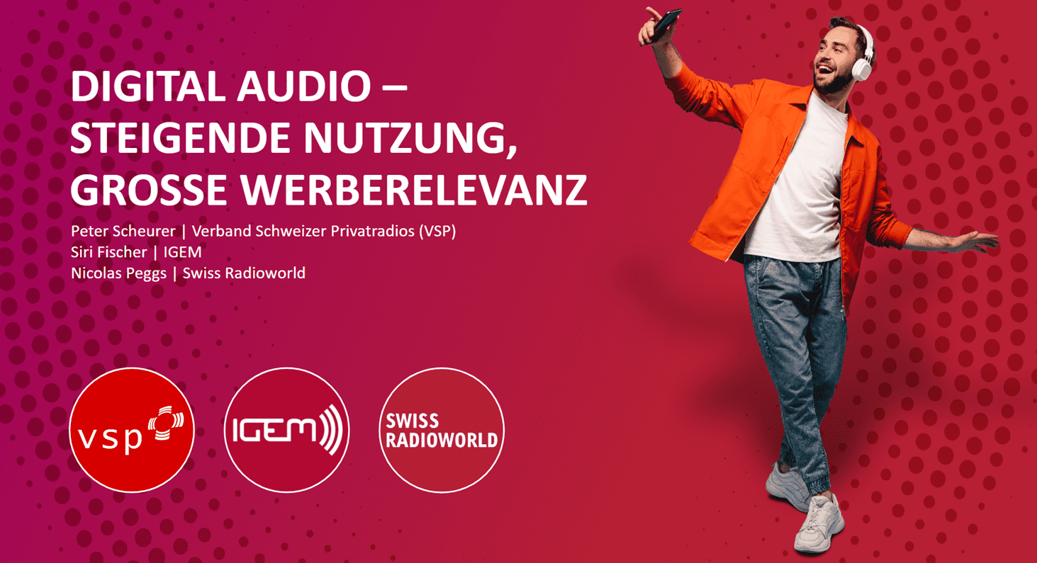 Praesentation Digital Audio mit Daten der Studie IGEM-Digimonitor