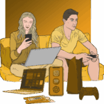 Typ 3, die Always-on, gemäss der Mediennutzungs-Typologie der IGEM basierend auf der Studie Digimonitor